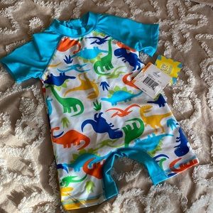 Little Me Boys RashGuard Swim 12m NWT